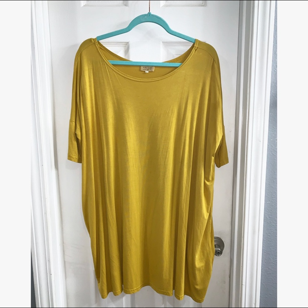 Mustard Piko Tunic